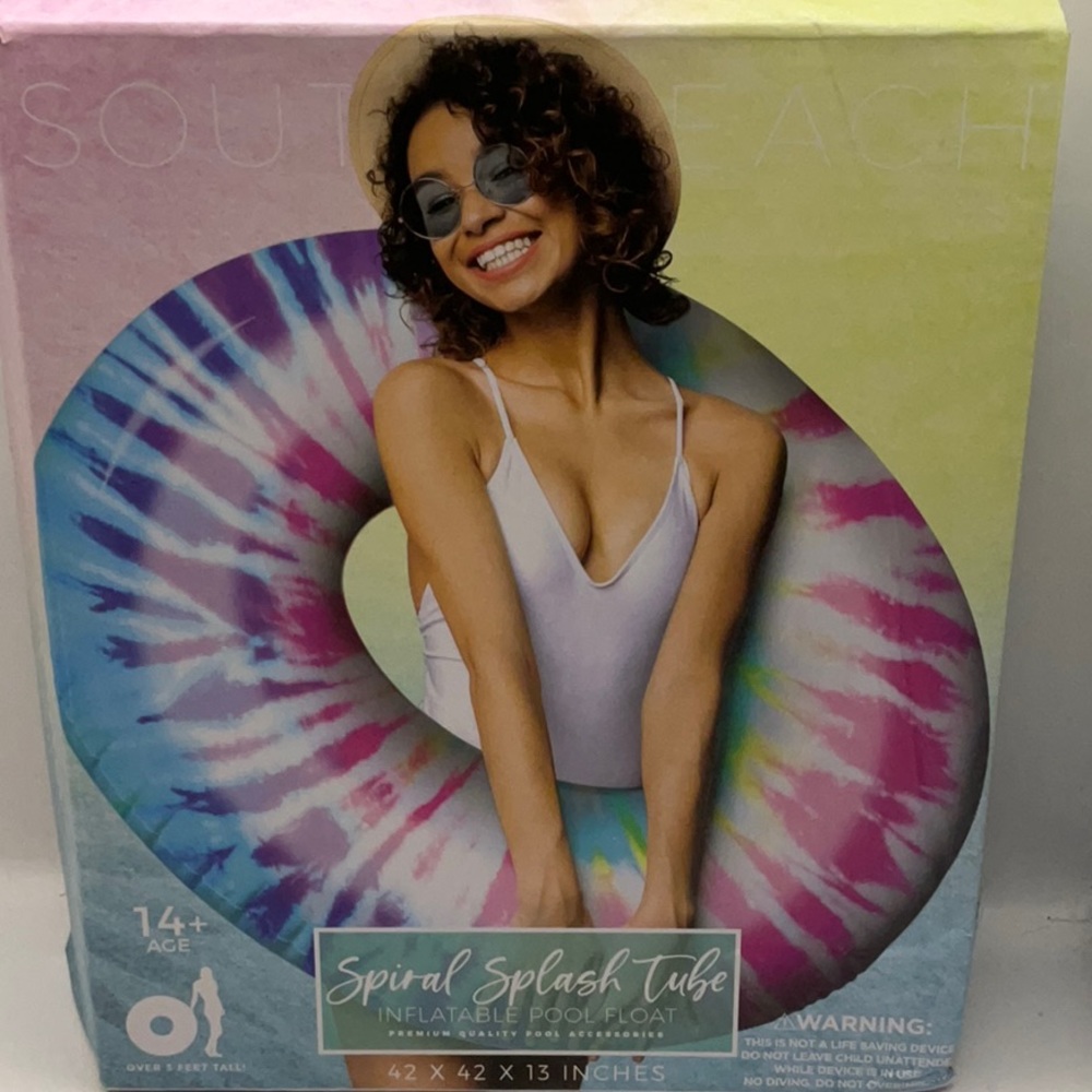 spiral splash tube tropical collection